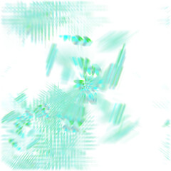 Fototapeta na wymiar An abstract transparent glitch art iridescent blur texture design element.