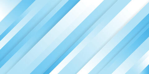 Obraz premium Abstract light blue diagonal line stripe geometry tech subtle background