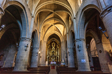 Fototapeta na wymiar Convent of San Francisco de Asís, Sangüesa , Navarra, Spain