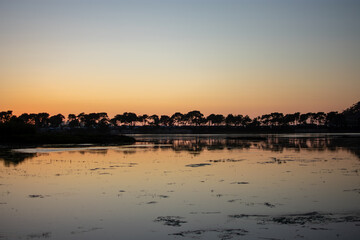 Anochecer en la Playa de la Ladeira en Bayona © Uvamenfoto