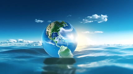 Naklejka premium Environmental protection background, world environment day background, protect the environment
