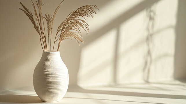 Natural colors vace, mockup background. 