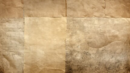 weathered old paper background illustration distressed worn, faded sepia, yellowed rustic weathered old paper background