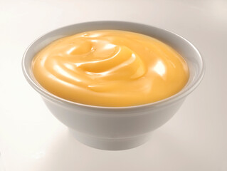 Puddingschale, Pudding, Vanillepudding, Nachspeise, Schüssel,