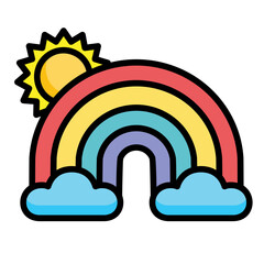 Rainbow Icon