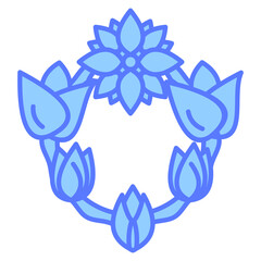 Floral Crown Icon