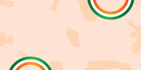 republic day and independence day background vector file