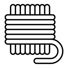   Rope line icon
