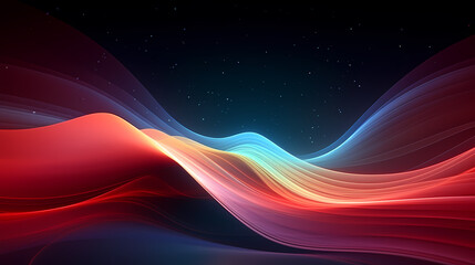 Modern digital abstract 3D background, abstract lines background