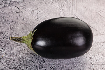 Ripe tasty natural organic eggplant
