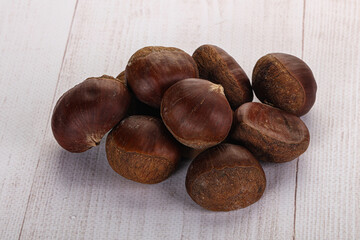 Tasty delicous brown natural Chestnut