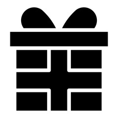 gift box glyph