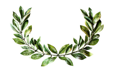 Winners' Laurel Wreath of Excellence on transparent background