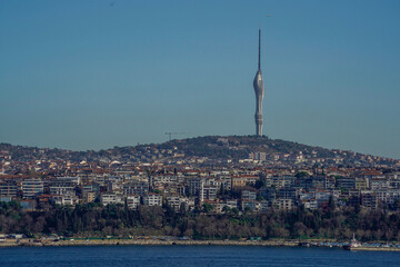 Fototapeta premium marmara sea view from topkapi palace istanbul turkey
