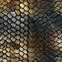 Naklejka premium Seamless pattern with leather texture