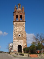 Fototapeta na wymiar Torre de San Francisco in Merida, Extremadura - Spain 