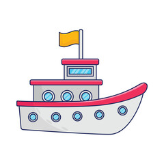 boat illustration
