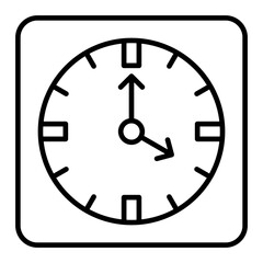  Clock line iocn