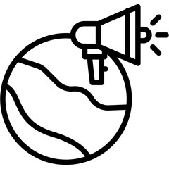 Global Marketing vector design icon.svg