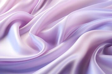 Obraz premium Purple silk fabric with gentle waves