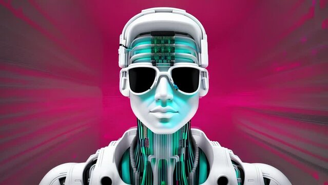 robot man face