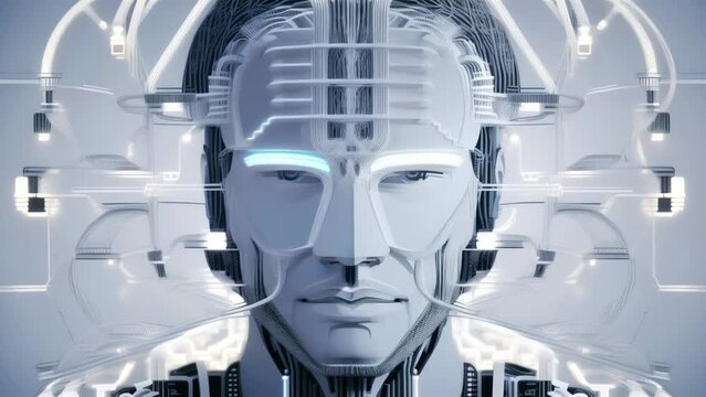robot man face
