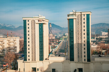 developing cities infrastructure in Central Asia Tajikistan