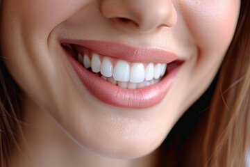 Fototapeta premium women perfect teeth smile