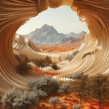  Corrugated Spacetime Remodels Earth's Breathtaking Landscapes