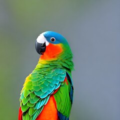 Fototapeta premium rainbow lorikeet parrot