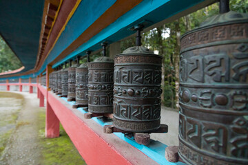 Ranka monastery or lingdum or pal zurmang kagyud monastery in gangtok sikkim,India.