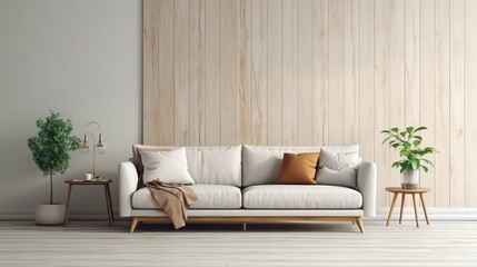 interior couch room background illustration design decor, living comfortable, cozy stylish interior couch room background
