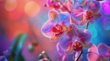 Orchid Serenade: A Botanical Ballet of Colors