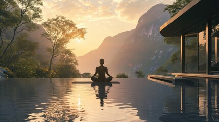 Yoga Retreat: Wellness Amidst Serene Landscapes
