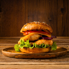 Chicken Cheeseburger. Classic.