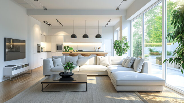 広いリビング