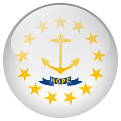 Rhode Island flag button.