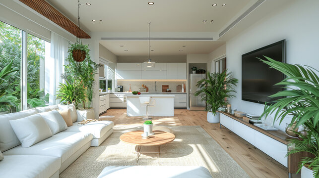 広いリビング