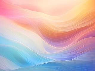 Obraz premium Illustration of abstract colorful flow curve background.
