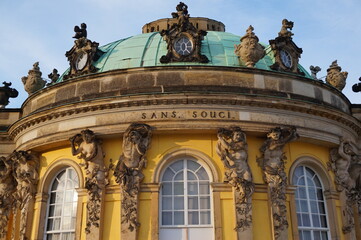 Fototapeta na wymiar Schloss Sanssouci