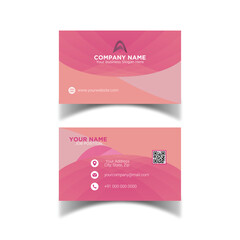 Modern Creative and luxury Business Card print Template	