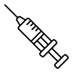   Injection line icon