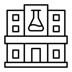   Laboratory line icon