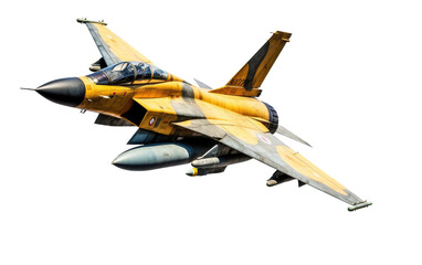 Swift and Agile Fighter on Transparent Background