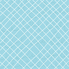 Fototapeta na wymiar blue, pale, white, grey background with brush texture effect, weave plaid style fine . Irregular check repeat pattern. Square diagonal shape, grunge noise texture, distortion. Use for overlay, brushes