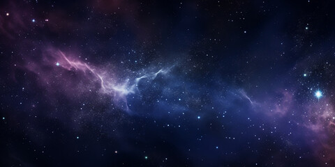 Obraz na płótnie Canvas Vibrant Galaxy Nebula Cosmic Beauty in Space Universe Stars Astronomy Wonder Supernova Wallpaper.