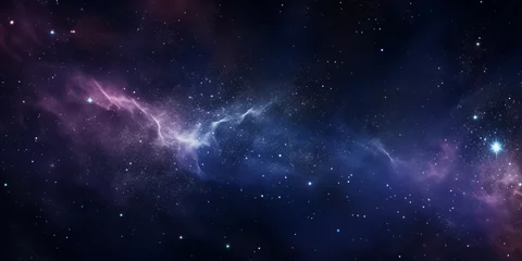 Photo sur Aluminium Univers Vibrant Galaxy Nebula Cosmic Beauty in Space Universe Stars Astronomy Wonder Supernova Wallpaper.