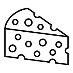   Cheese line icon