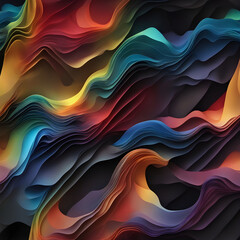 Rainbow flow background and wallpaper