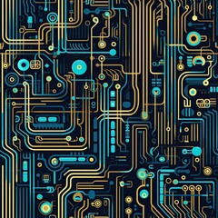 Electronic printed circuit board texture